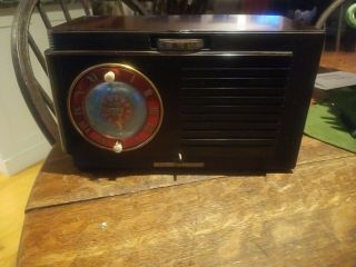 Vintage Ge Model 60 Clock Radio Perfect Restore