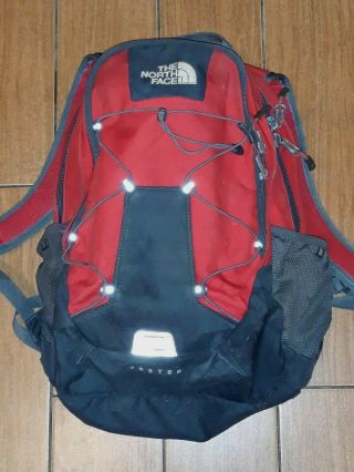 Vintage The North Face Jester Backpack Red Black