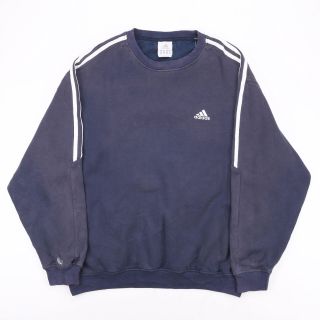 Vintage Adidas Blue 00s Pullover Sweatshirt Mens L