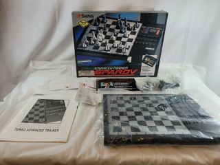 Saitek Kasparov Turbo Advanced Trainer Risc Electronic Chess Computer Vtg