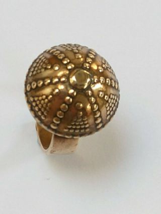 Vintage Halikko - Filigree Bronze Ring,  Kalevala Koru,  Finland/finnish