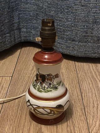 Vintage French Porcelain Lamp Base Limited Edition