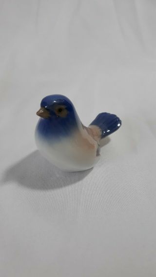 Set Titmouse Bird Figurine Bing and Grondahl B&G vtg porcelain 2585 1633 denmark 3