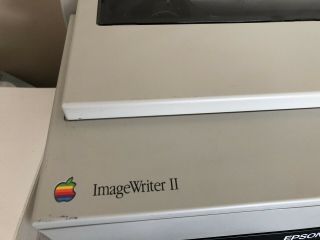 Vintage Apple Image Writer II Printer A9M0320 Assembled in USA 2