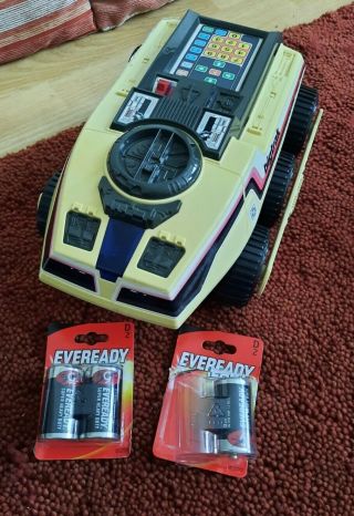 Vintage 1980s Big Trak Programmable Rare Truck,  With Batteries