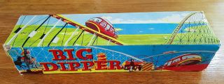 Vintage Classic Clockwork Tinplate Big Dipper Track & Car: Boxed: 1960 