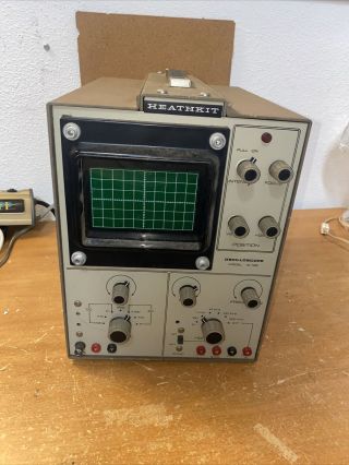 Heathkit Model 10 - 102 Vintage Oscilloscope Test Equipment - Parts.