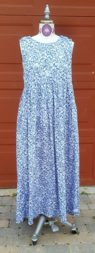 Vintage 80s 90s Laura Ashley Floral Cottagecore Dress Size 6