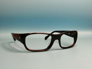 Vintage Stark By Alain Mikli Black Acetate Eyeglasses Frame Handmade France 583