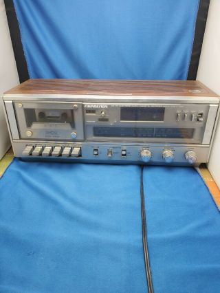 Vintage Soundesign Model 3850 - (a) Am/fm Alarm Clock Radio/cassette Recorder