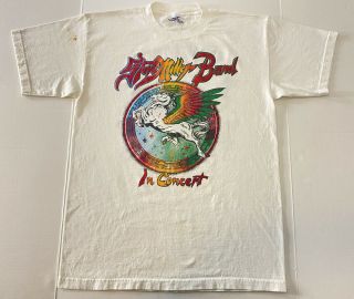 Vintage 90s Steve Miller Band Live In The Usa Tour Shirt Size L Rare Concert