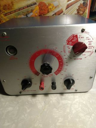 Vintage Conar Capacitor Tester