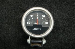 Auto Meter Vintage Amp Gauge With Chrome Cup & Bracket - 3581