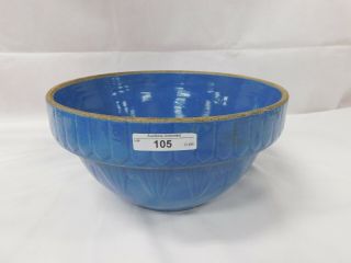 105/222 Vintage Stoneware Mixing Bowl 10 "