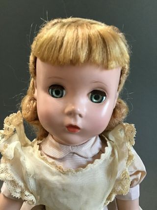 Vintage Madame Alexander Maggie Faced Alice In Wonderland Doll - 14 "