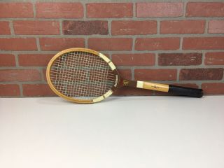 Vintage Macgregor Flight Master Wooden Tennis Racket Racquet - M