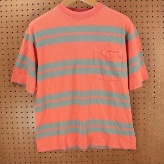 Gap Jersy Knit Striped Pocket T - Shirt Medium Vtg 90s 00s Surf Skate Boxy Grunge