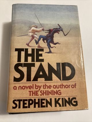 The Stand By Stephen King 1978 Hardcover Vintage Very Good Dust Jacket