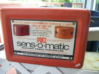 Vintage Pulz Sens - O - Matic Electric Fence Controller Epd - 5000 Parts Repair