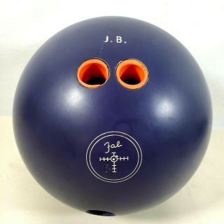 Vintage Hammer Purple Bowling Ball 13 Lb 13 Oz 86