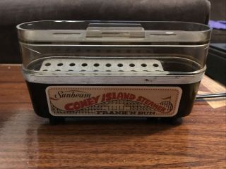 Vintage Sunbeam Coney Island Hot Dog Steamer