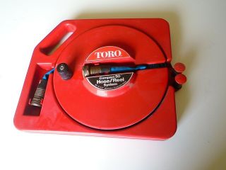 Vintage Toro Garden Hose Compact 50 Portable Reel Storage System 50 X 5/8 " 51180