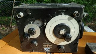Rare Vintage General Radio R - F Bridge.  Type No.  916 - A $400,  Or Bro.