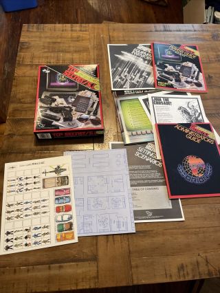 Top Secret Si Espionage Roleplaying Rpg By Tsr Vintage 1987 Game Complete