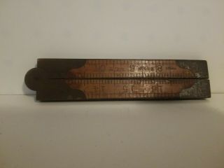 Vintage Lufkin No.  982 " Folding Ruler Collectible