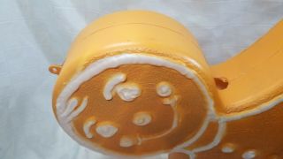 Vintage GINGERBREAD MAN XMAS BLOW MOLD Union Products 24 