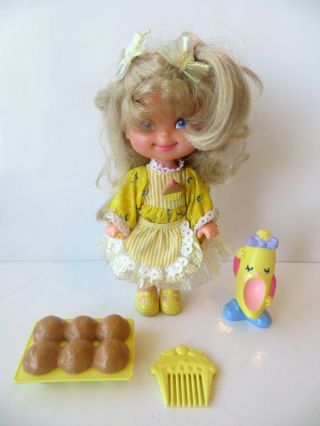 Vintage Cherry Merry Muffin Rare Complete Banancy Doll 1st Series 1988,  Mattel
