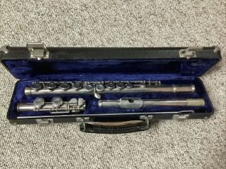 Armstrong 104 Flute With Case,  Band Instrument,  Vintage 1970’s,  Needs Pads