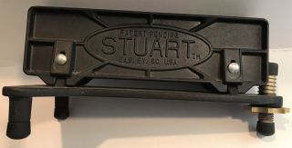 Vintage Stuart Gun Rest Metal Cushioned Easley Sc