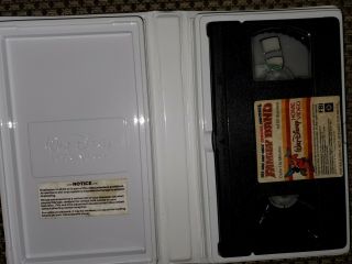 Vintage Walt Disney Home Video Family Band VHS Tape In Clamshell Case 30VS 3