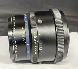 Vintage Mamiya - Sekor Z F=150mm 1:3.  5 W Telephoto Lens For Rz 67 Cameras