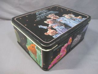 PIGS IN SPACE The Muppet Show Presents Metal Lunchbox 1977 Vintage King - Seeley 2