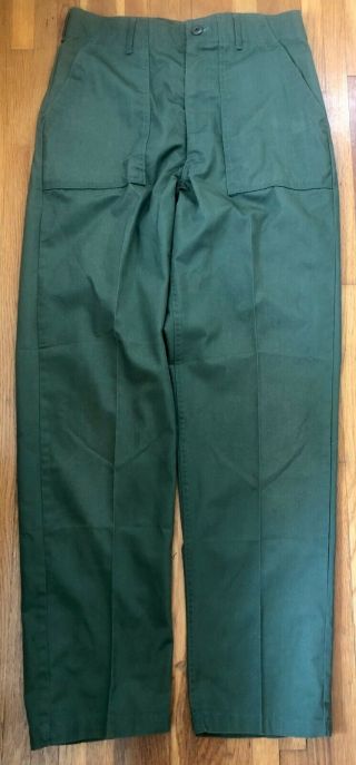 Vintage Military Og - 507 Us Army Green Fatigue Pants - Utility Trousers 32 X 32