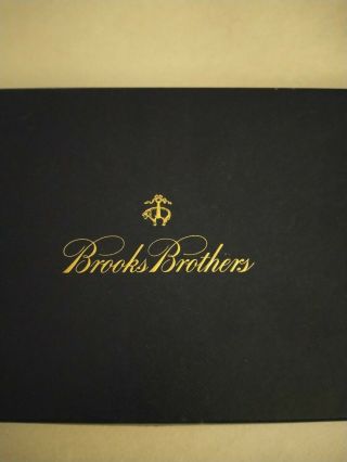 Brooks Brothers Vintage Black Silk Classy Cummerbund