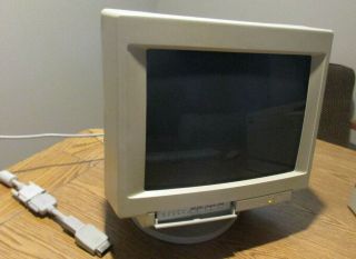 Vintage Apple Display Monitor Multiple Scan 15 " Crt M2943