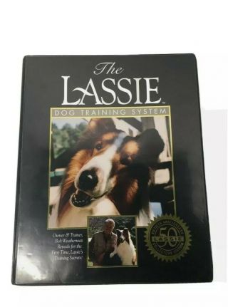 Vtg 1990s The Lassie Dog Training System Bob Weatherwax Lassie Tv Show Vhs Tapes