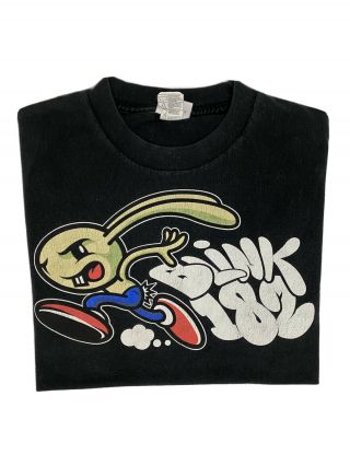 Vintage Y2k 2002 Blink 182 Pop Disaster Tour Shirt Pop Punk Size M