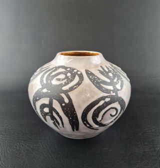 Jasba Vase 111/12 Vintage Design Keramik Ceramic West German Pottery 60s 60er