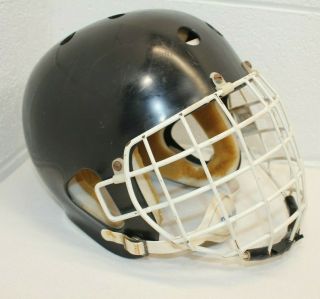 Vintage Pro - Tec Skateboard Bmx Skating Helmet (has Full Mask/shield Installed) L