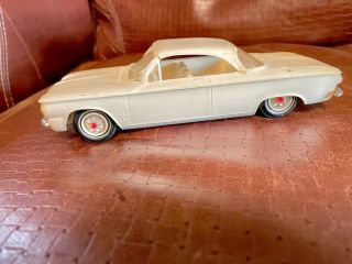 Vintage Smp 1961 Chevy Corvair Monza Model Car,  Built From 3 In 1 Kit,  Rare