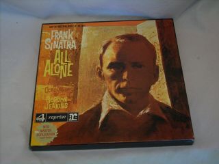 Frank Sinatra All Alone Vintage Reel To Reel Tape 4 Track 7 1/2 Ips