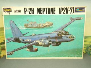 1/72 Kit Vintage Hasegawa Minicraft Js - 082 Lockheed P2v - 7 P2 - H Neptune Complete