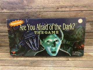 Vintage Nickelodeon Are You Afraid Of The Dark Board Game Cardinal 1995 Complete