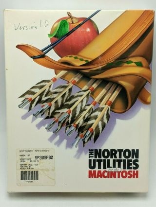 Norton Utilities Version 1.  1 For Vintage Apple Macintosh Computers 3.  5 " Disks