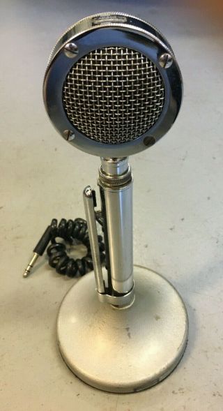 Vintage Astatic D - 104 Base Station Desk Microphone T - Ug9 Stand Ham Radio Cb