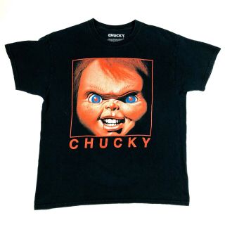 Child ' s Play Chucky Vintage 2004 Graphic Horror Movie Promo T Shirt - Large 2